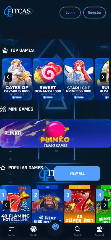 Fitcas Casino screenshot 5
