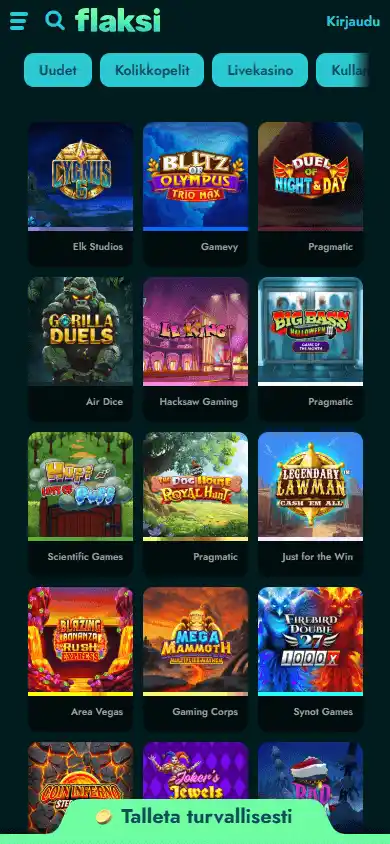 Flaksi Casino screenshot 4