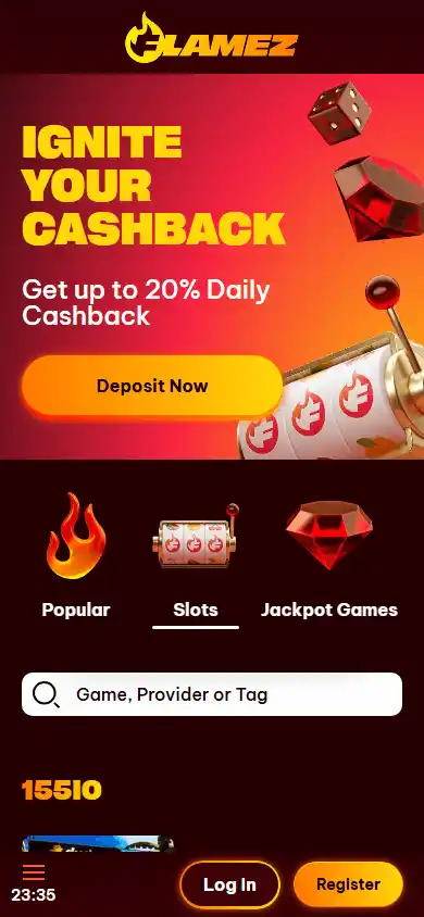 Flamez Casino screenshot 5