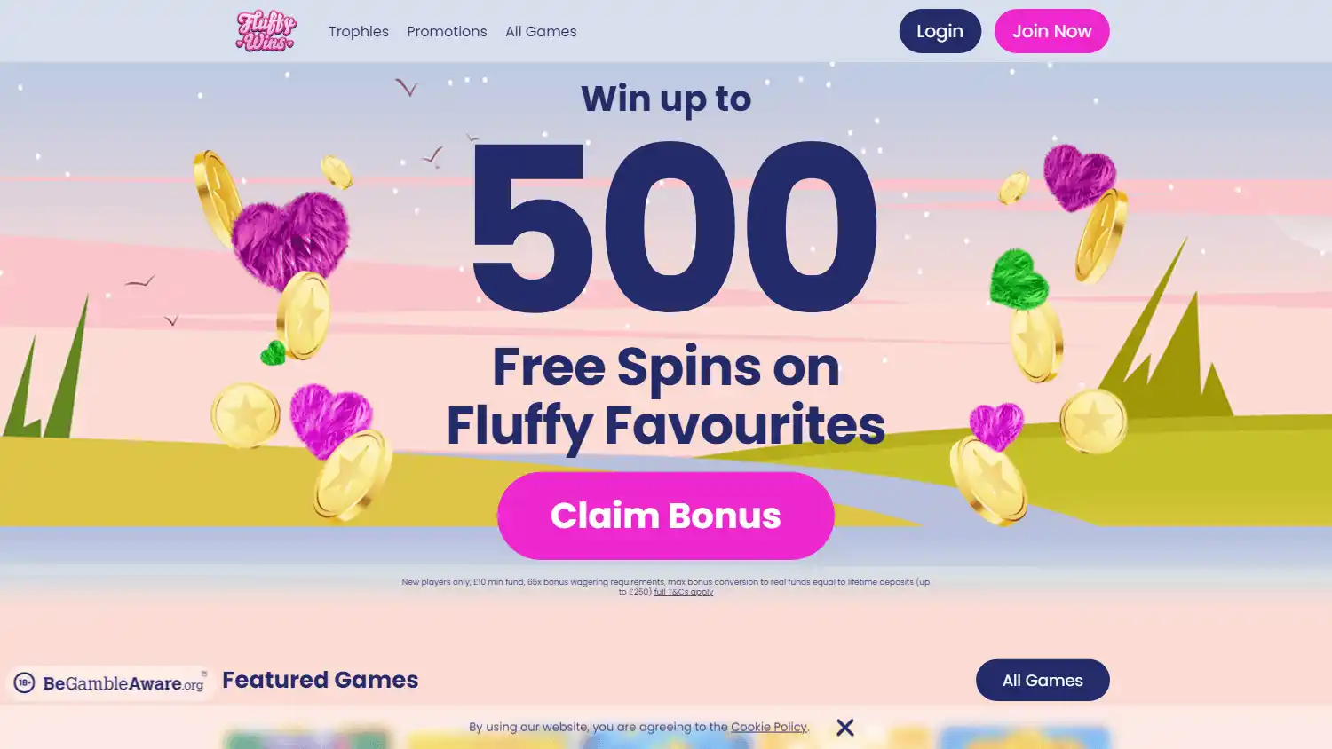 Fluffy Wins Casino screenshot 1