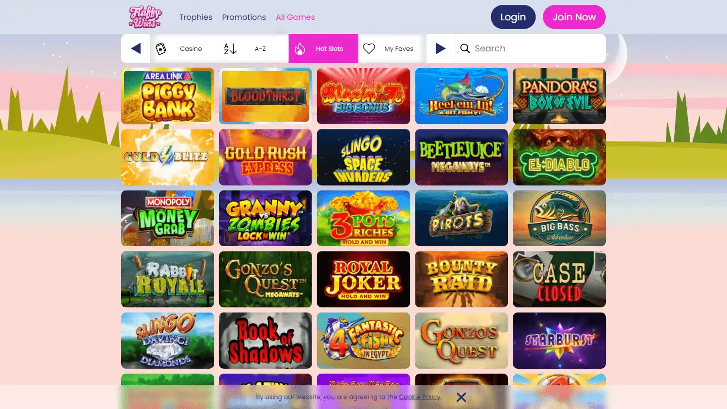 Fluffy Wins Casino screenshot 2