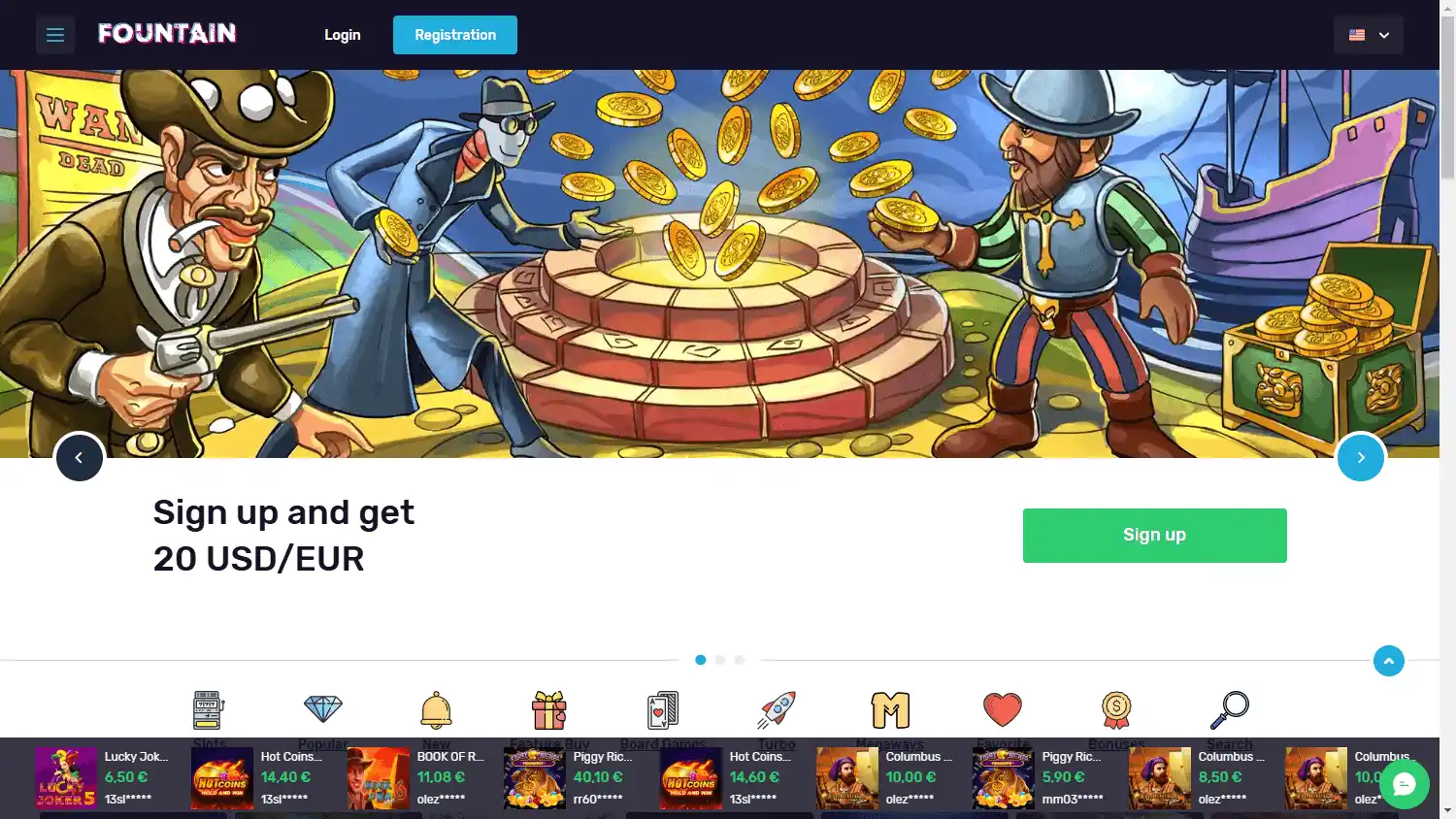 Fontan Casino screenshot 1