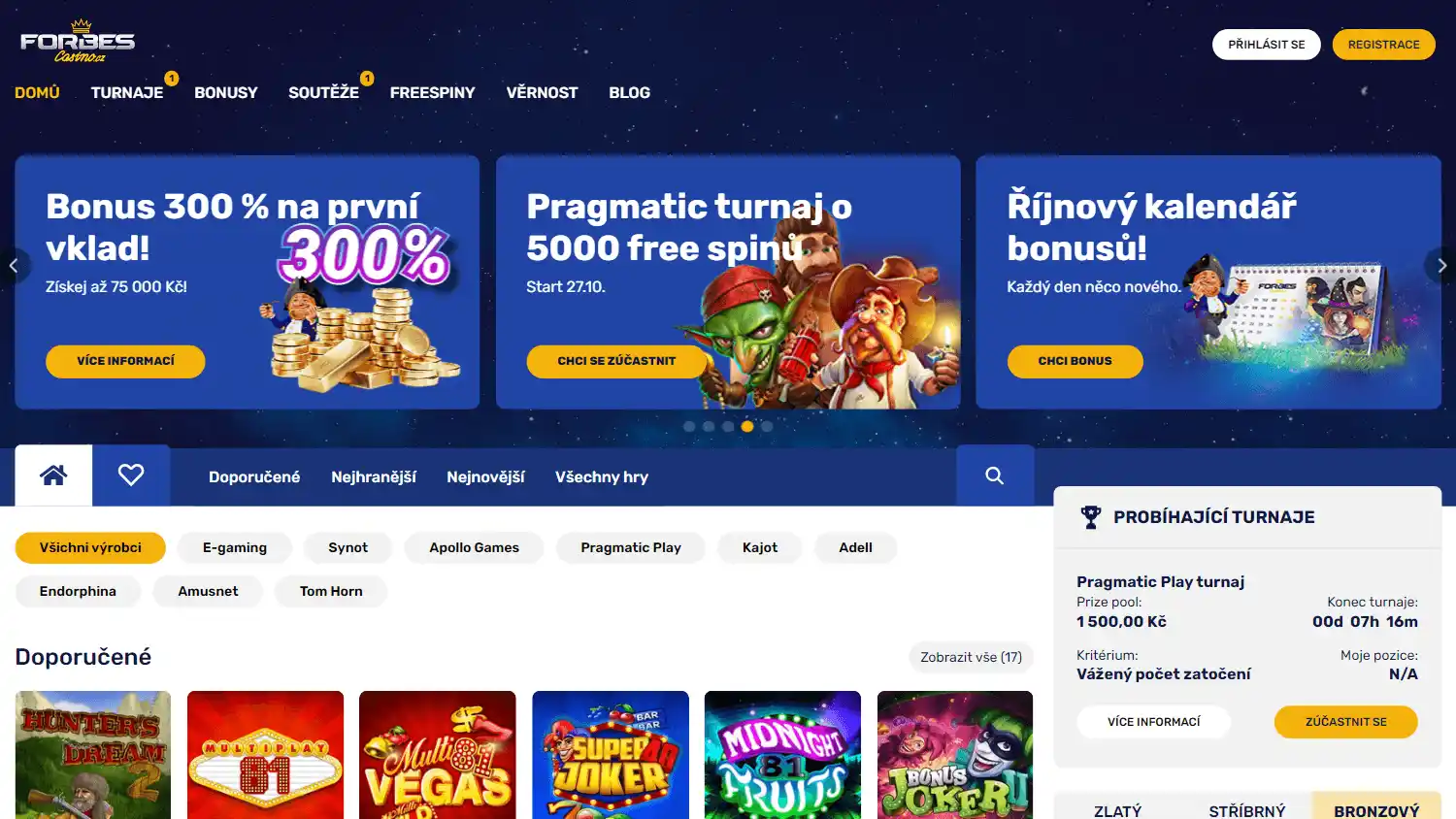Forbes Casino screenshot 1