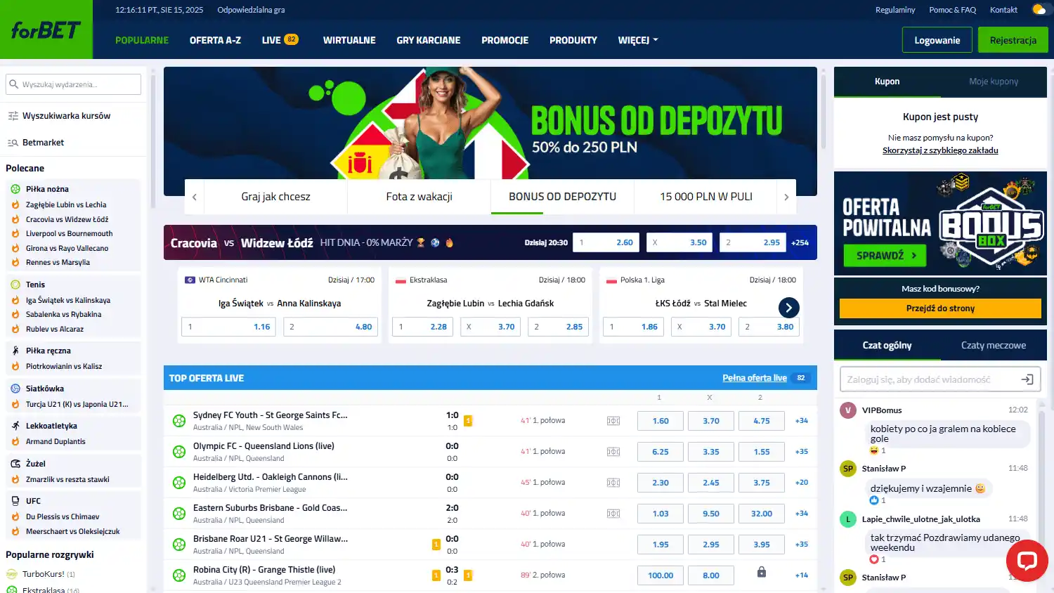 forBET Casino screenshot 1