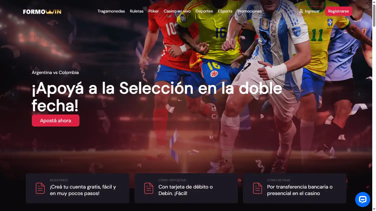 FormoWin Casino screenshot 1