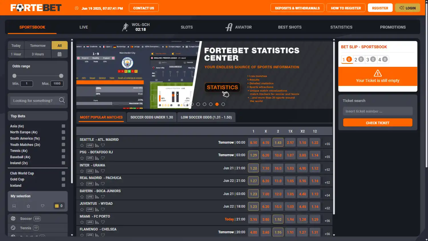 Fortebet Casino NG screenshot 1