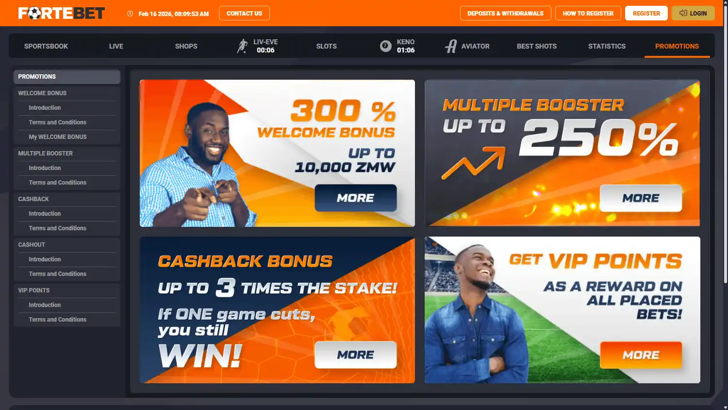 Fortebet Casino UG screenshot 4