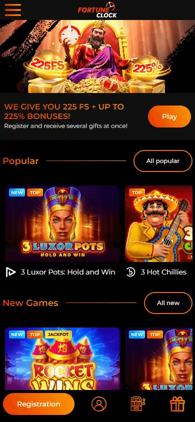 Fortune Clock Casino screenshot 4