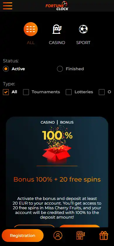 Fortune Clock Casino screenshot 6