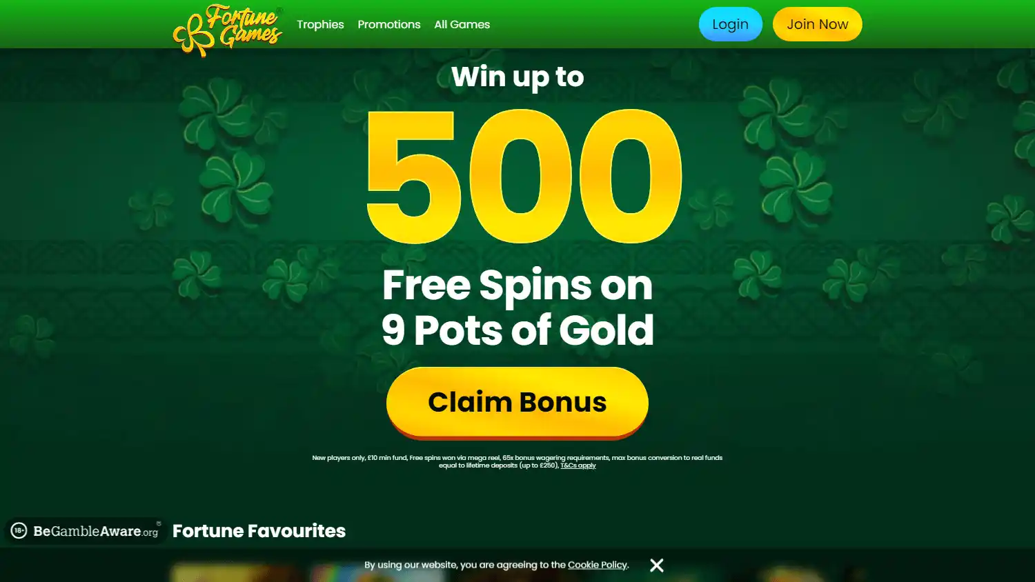 Fortune Games Casino screenshot 1