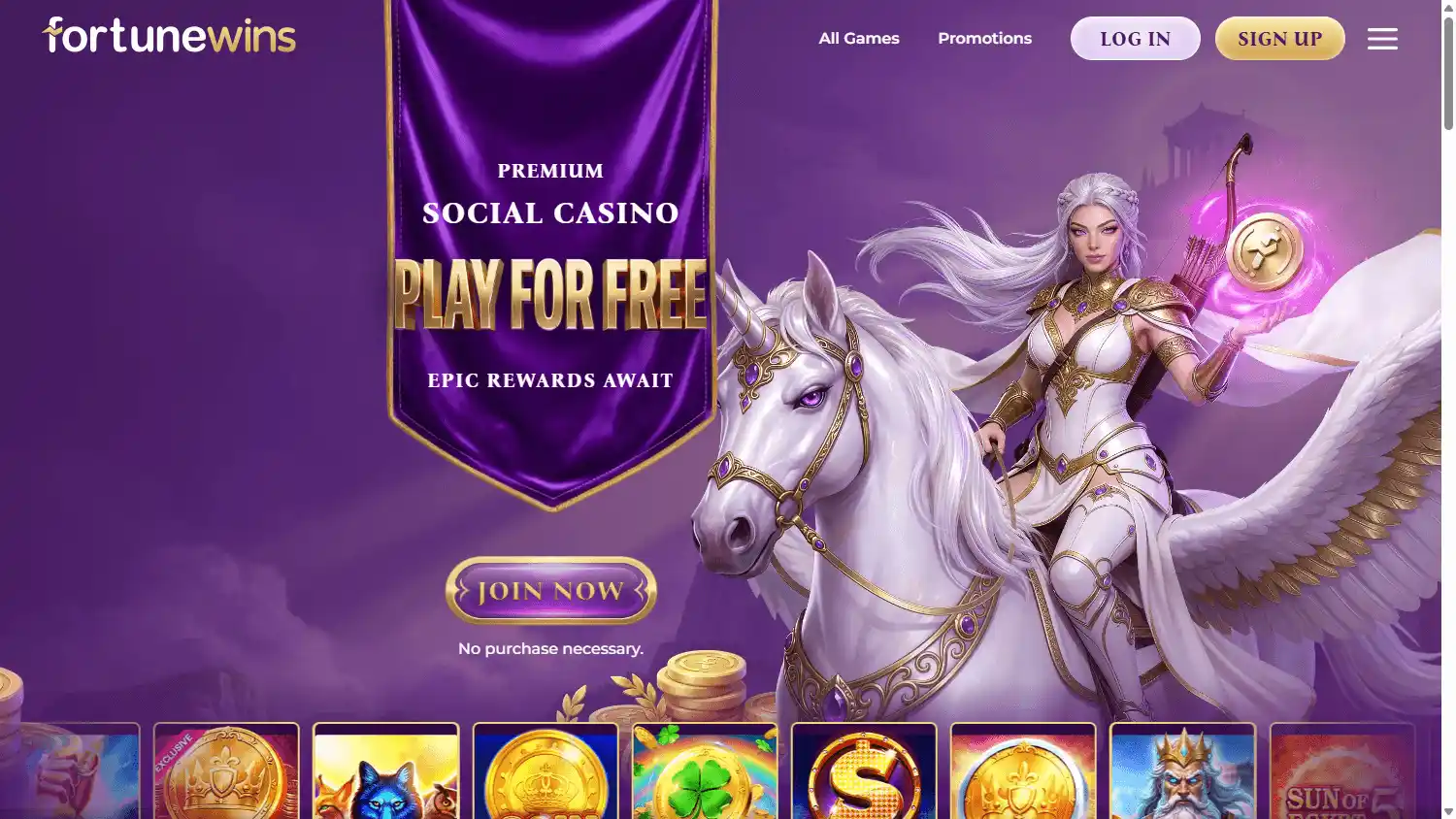 Fortune Wins Casino screenshot 1