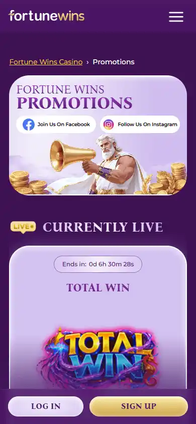 Fortune Wins Casino screenshot 6