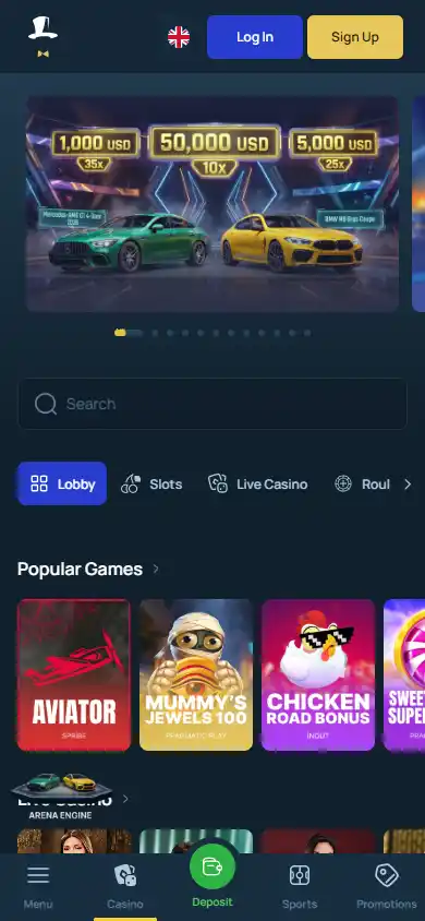 FortuneJack Casino screenshot 5