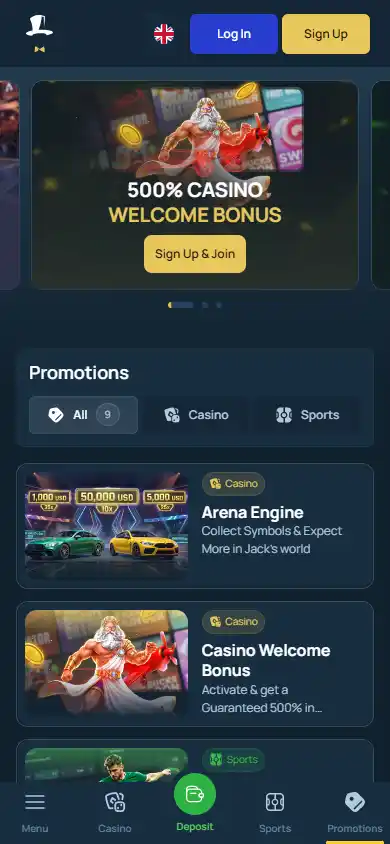 FortuneJack Casino screenshot 6