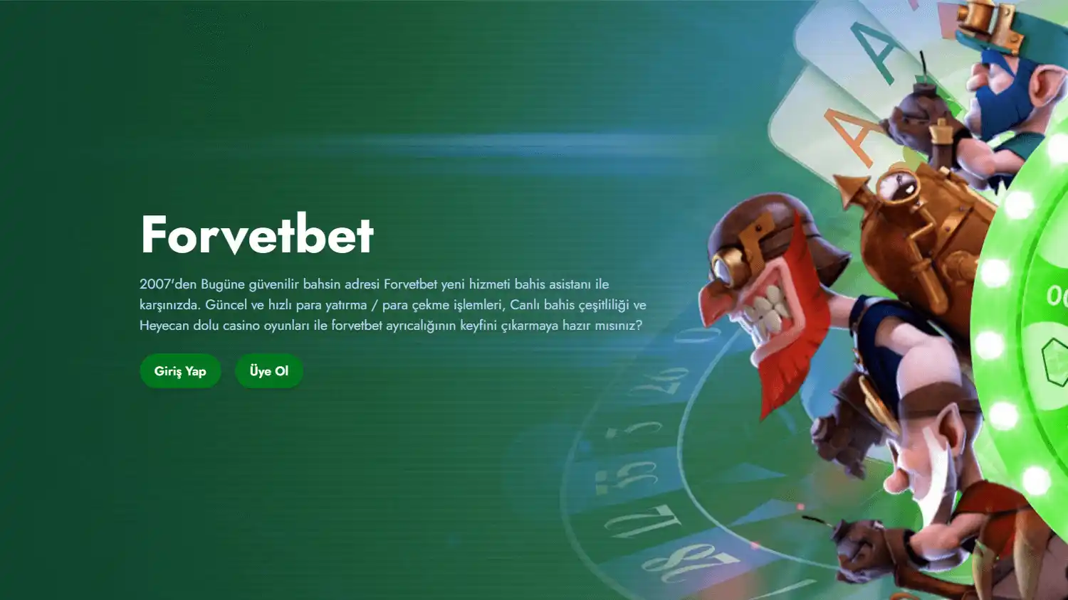 Forvetbet Casino screenshot 1