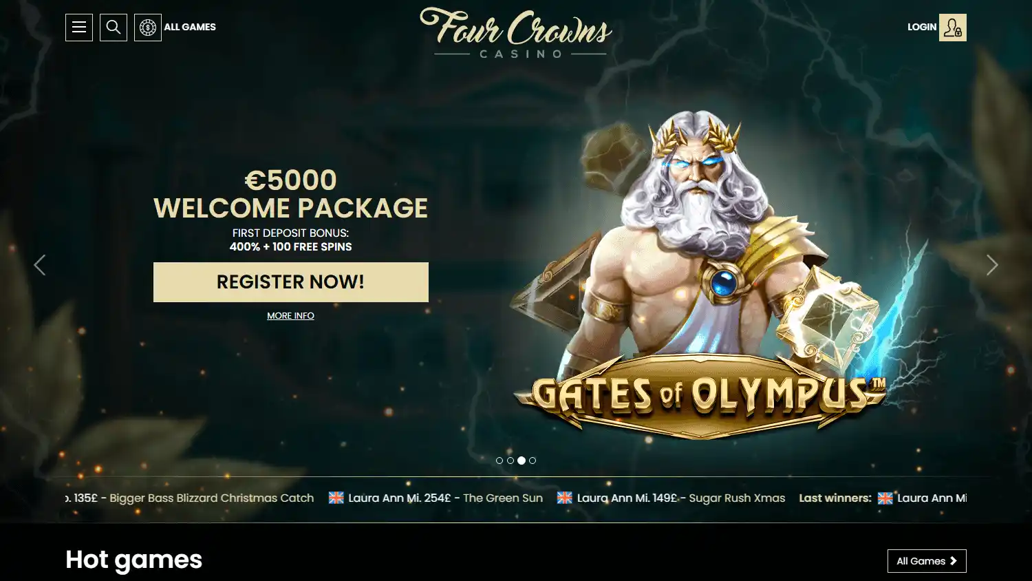 Four Crowns Casino screenshot 1