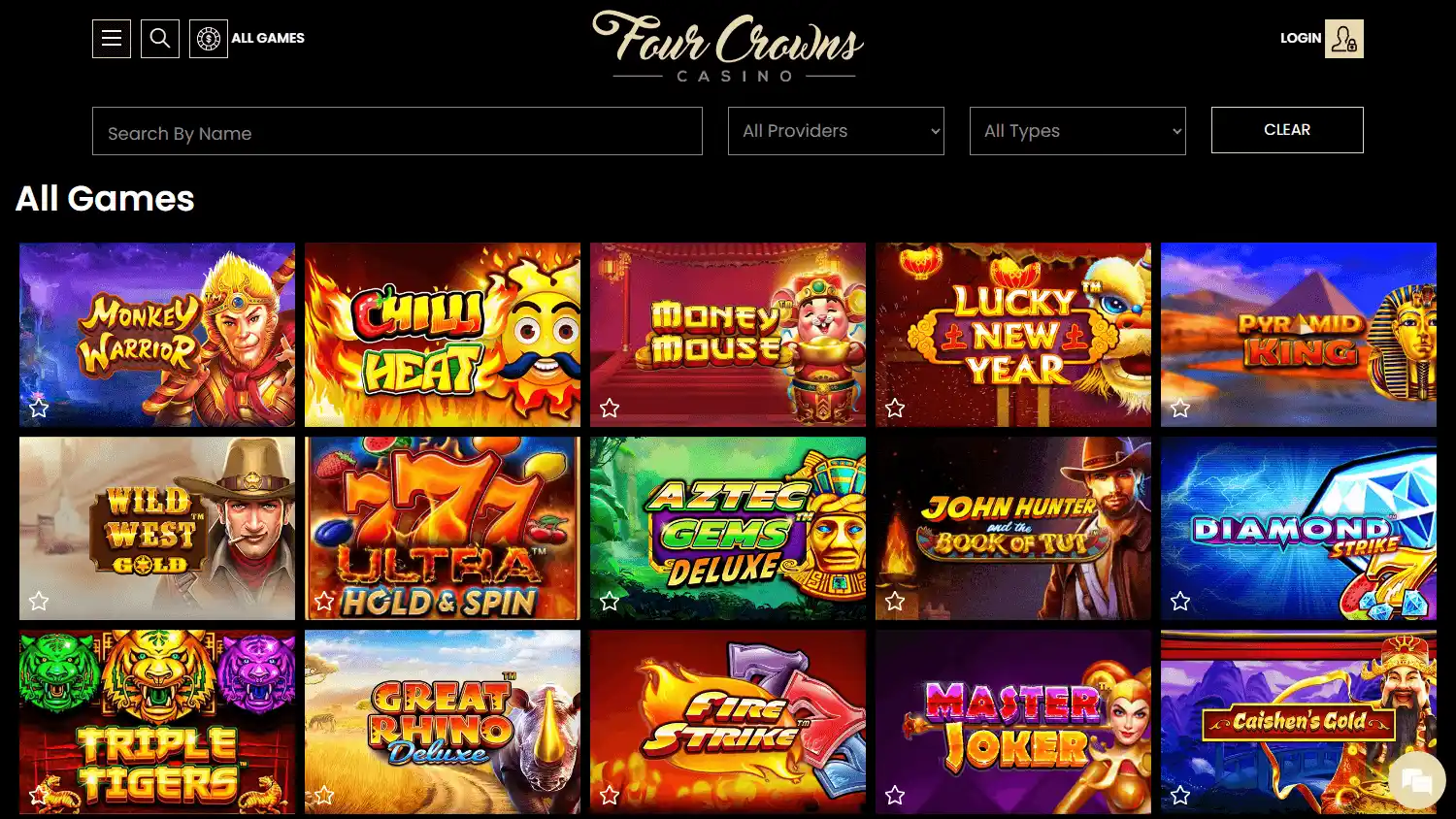 Four Crowns Casino screenshot 2