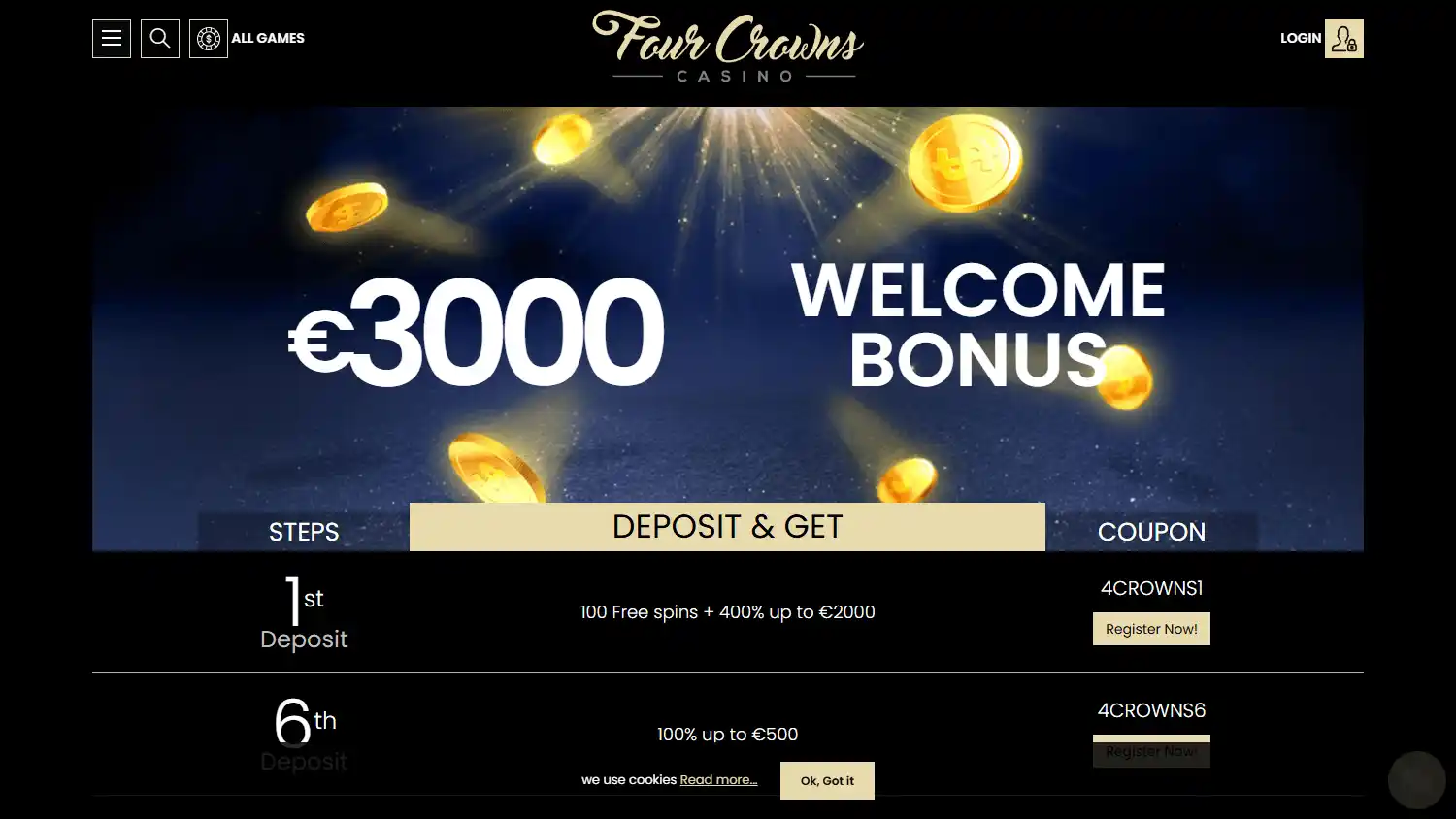 Four Crowns Casino screenshot 3