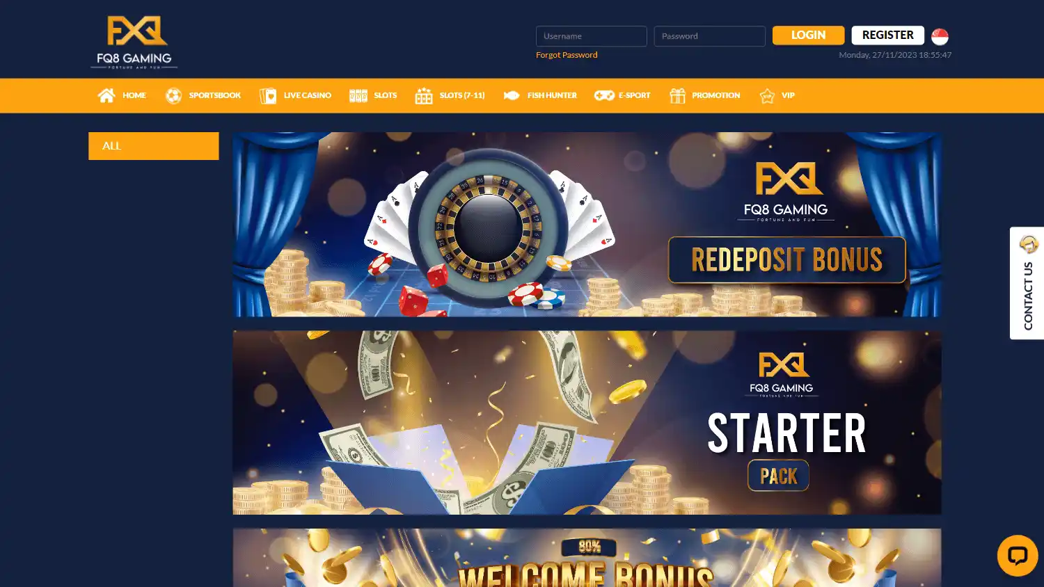 FQ8 Casino screenshot 2