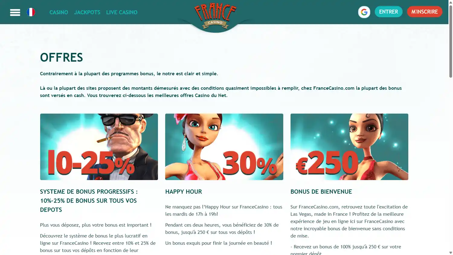 FranceCasino screenshot 3