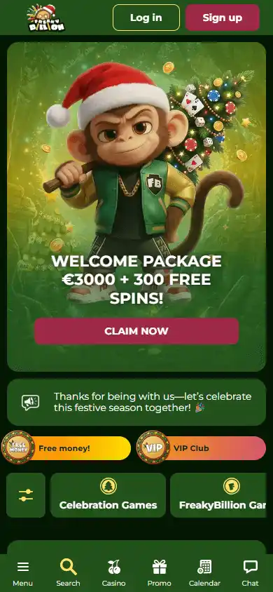 FreakyBillion Casino screenshot 4