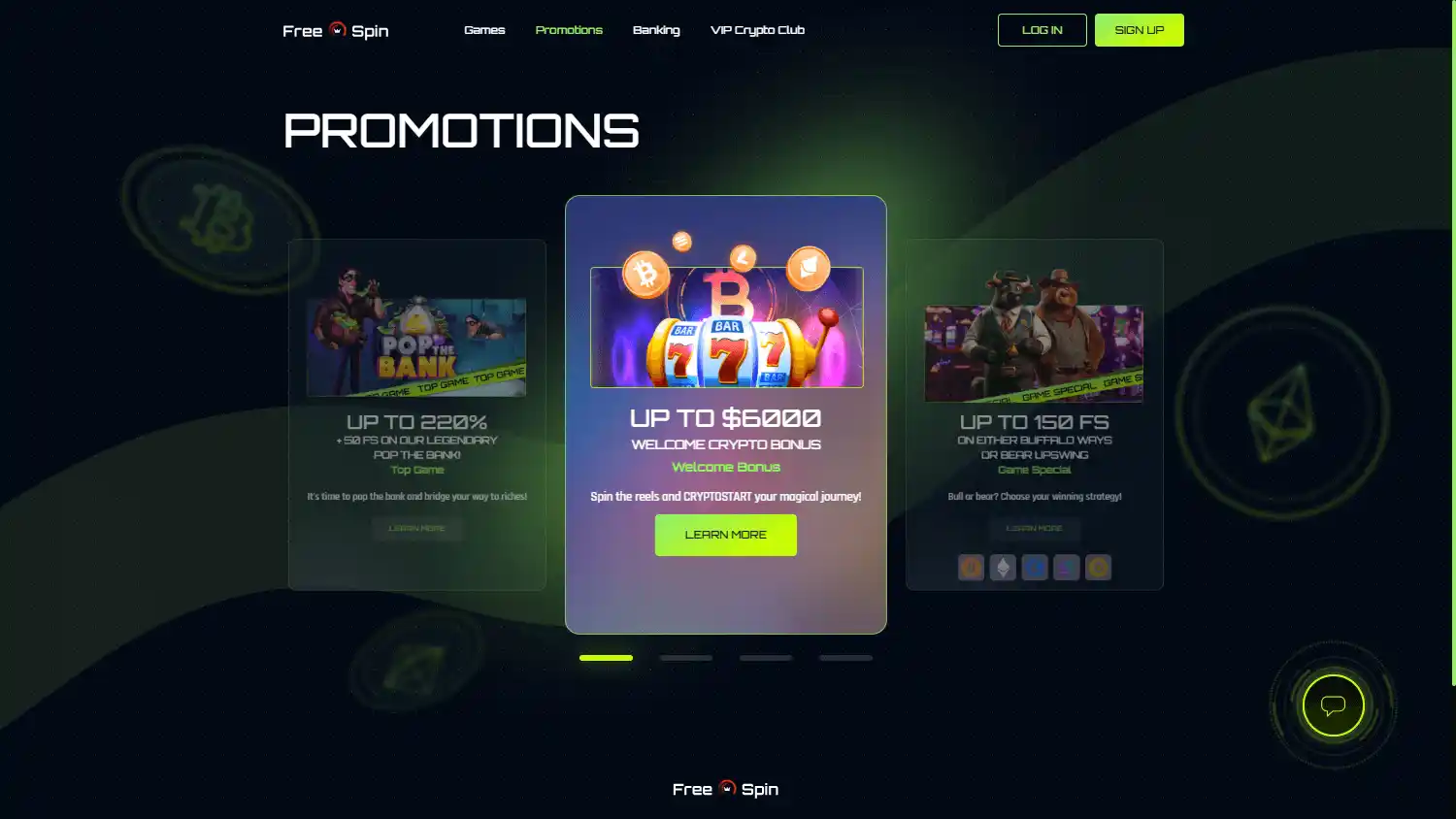 Free Spin Casino screenshot 3