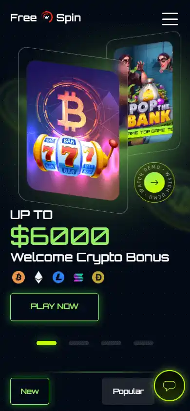 Free Spin Casino screenshot 4