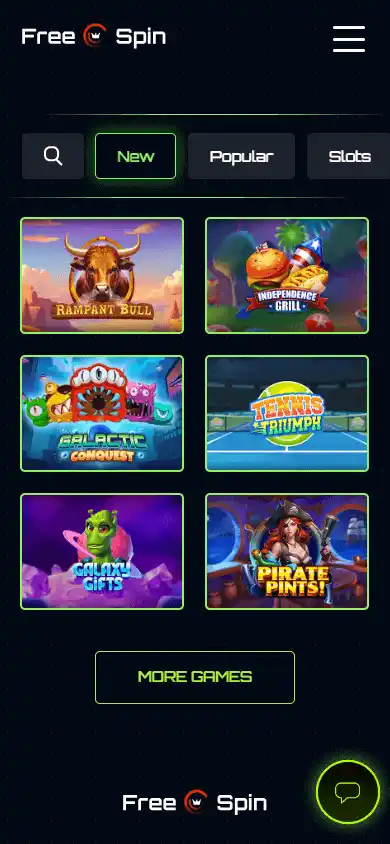 Free Spin Casino screenshot 5