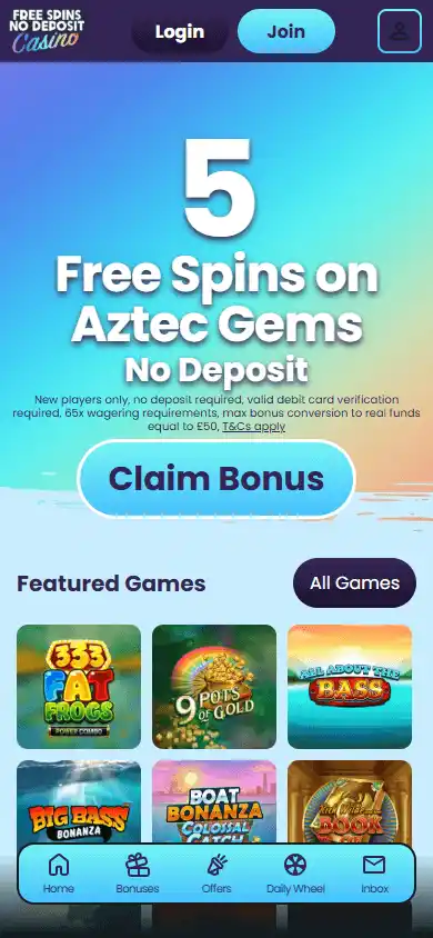 Free Spins No Deposit Casino IE screenshot 5
