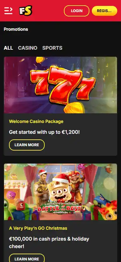 Free Spinza Casino screenshot 6