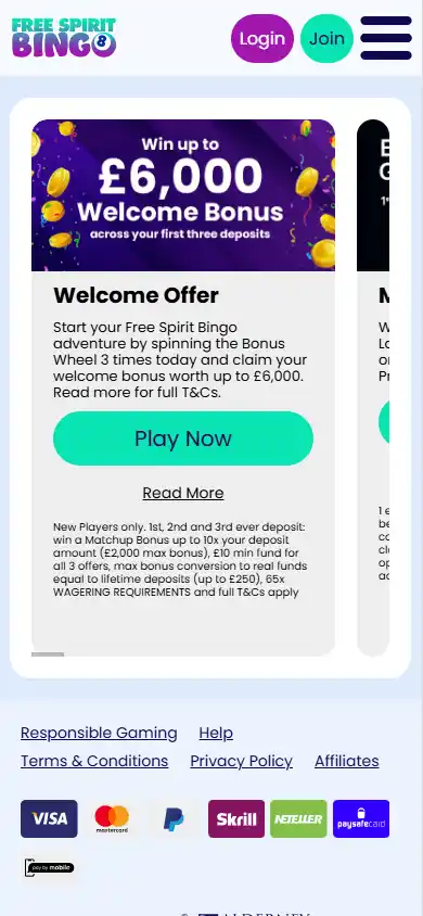 Free Spirit Bingo Casino NZ screenshot 7