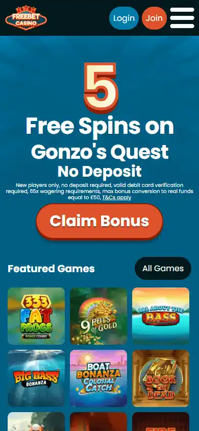 Freebet Casino screenshot 4
