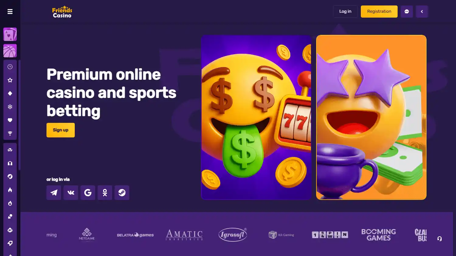 Friends Casino screenshot 1