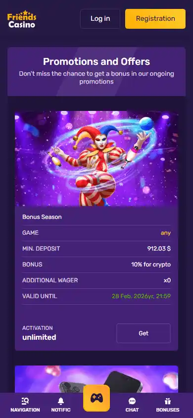 Friends Casino screenshot 6