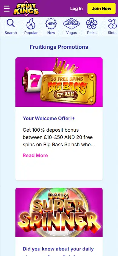 FruitKings Casino screenshot 6