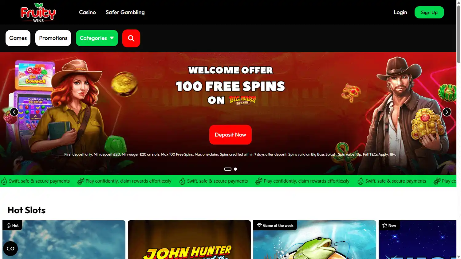 Fruity Wins Casino screenshot 1