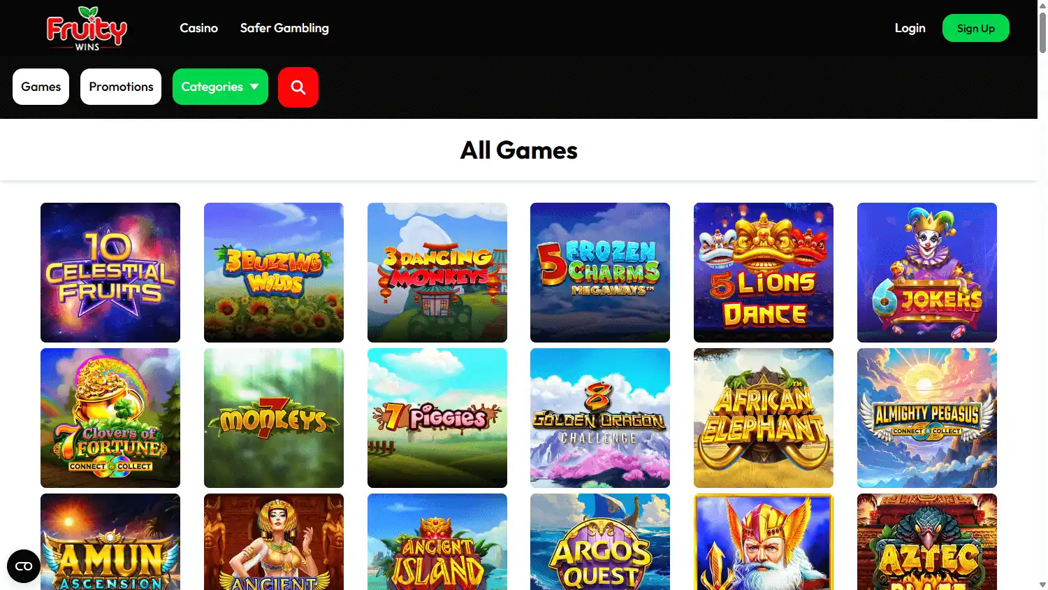 Fruity Wins Casino screenshot 2