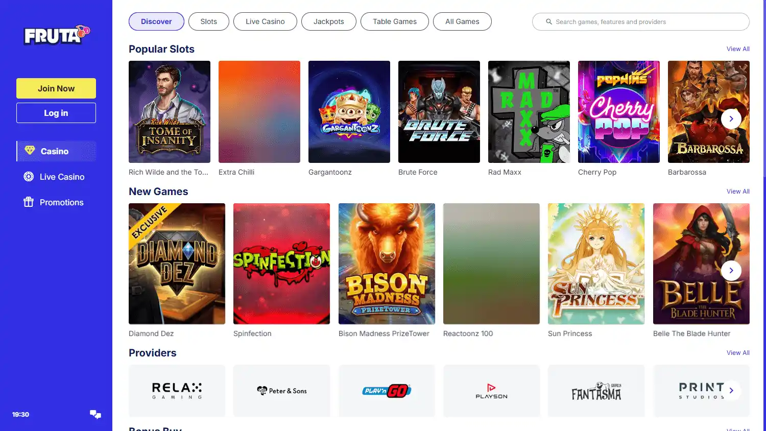 Fruta Casino screenshot 1