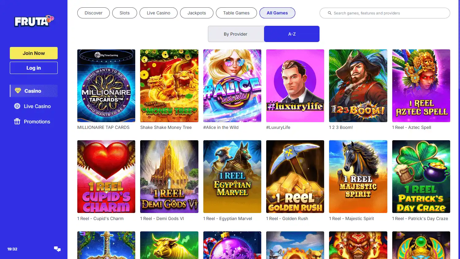 Fruta Casino screenshot 2