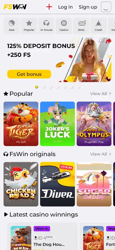 FSWIN Casino screenshot 3