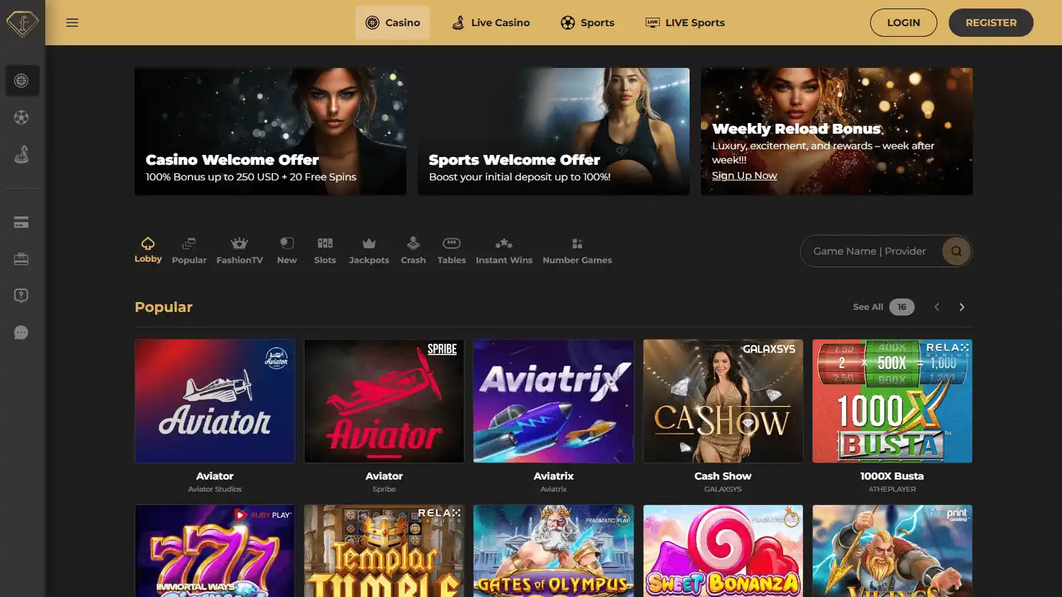 FTV Club Casino screenshot 2