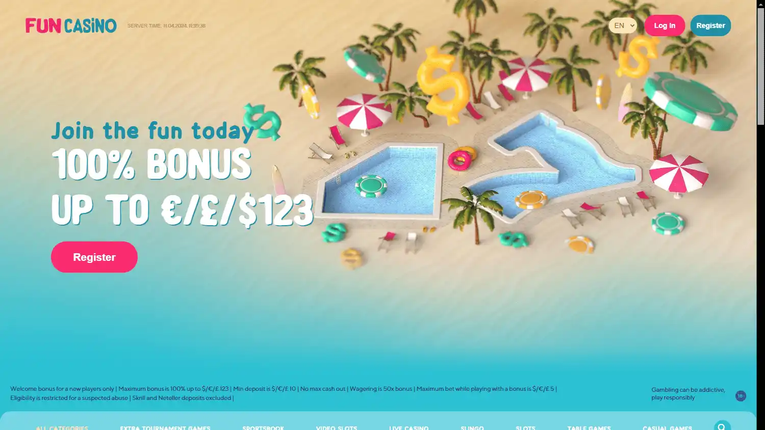 Fun Casino screenshot 1