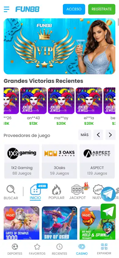 Fun88 Casino AR screenshot 5