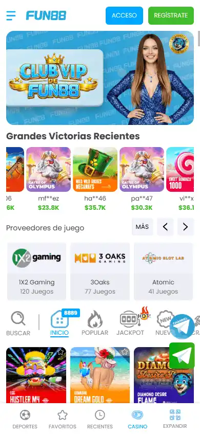Fun88 Casino CL screenshot 5