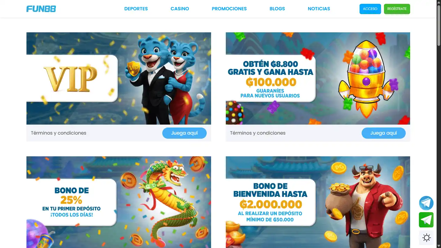 Fun88 Casino PY screenshot 3