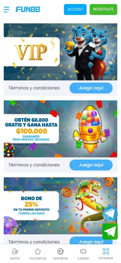 Fun88 Casino PY screenshot 6