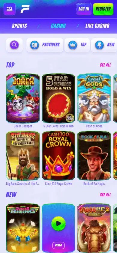 Funbet Casino screenshot 5