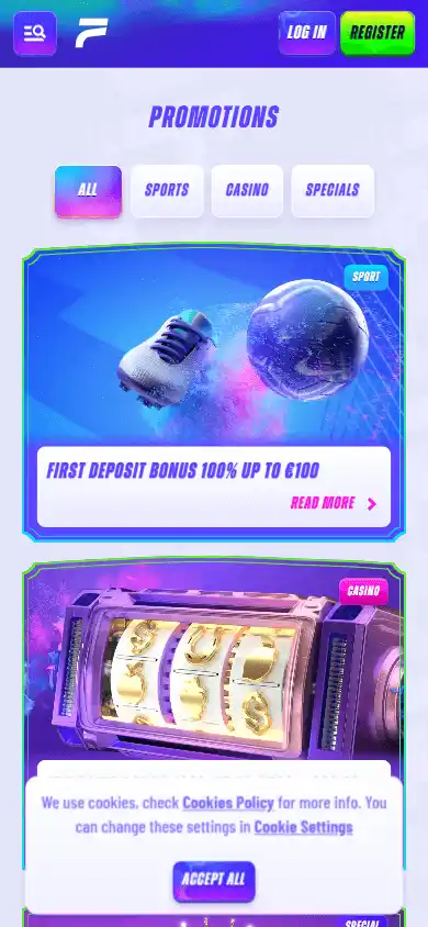 Funbet Casino screenshot 6