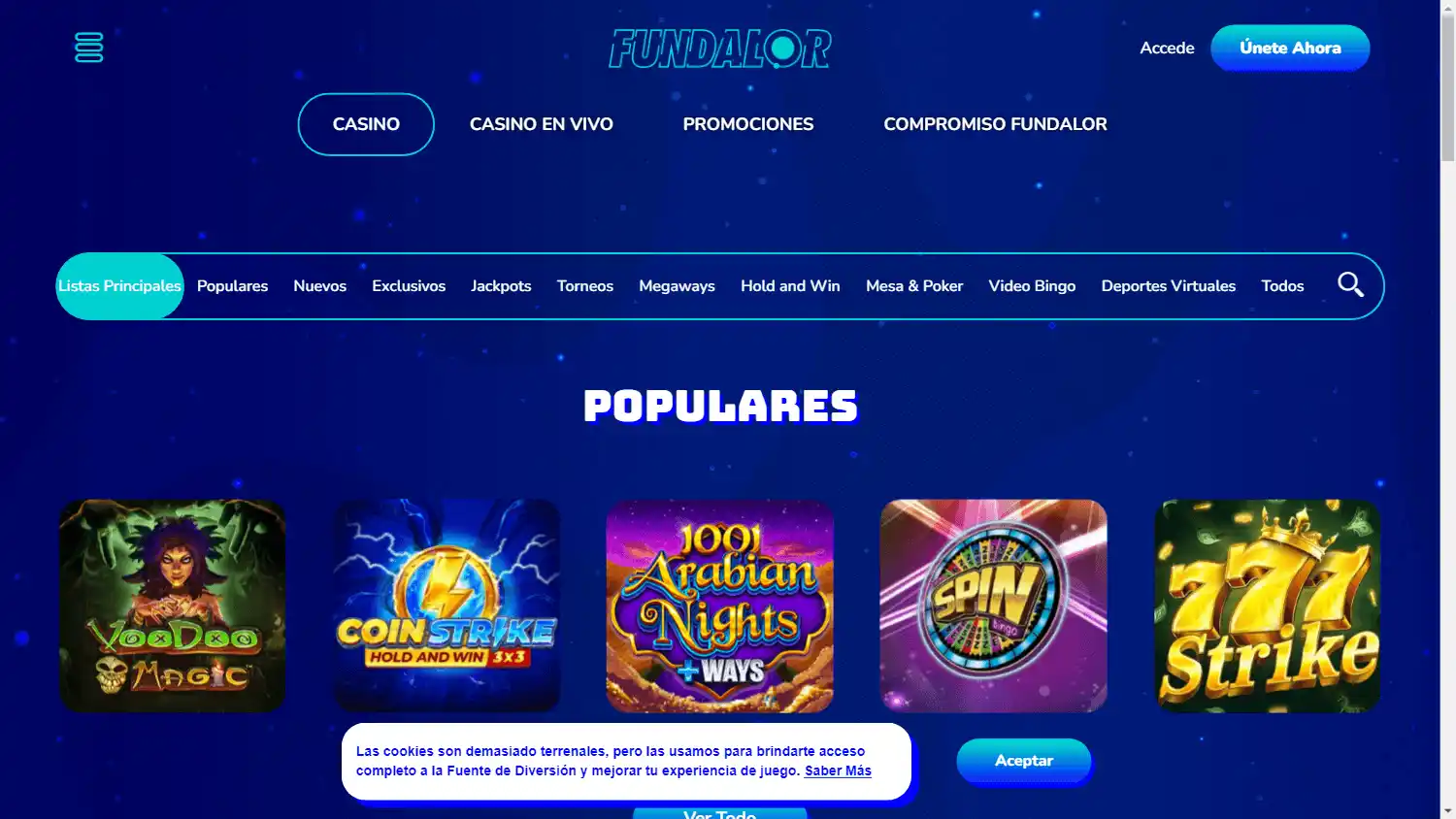 Fundalor Casino screenshot 1