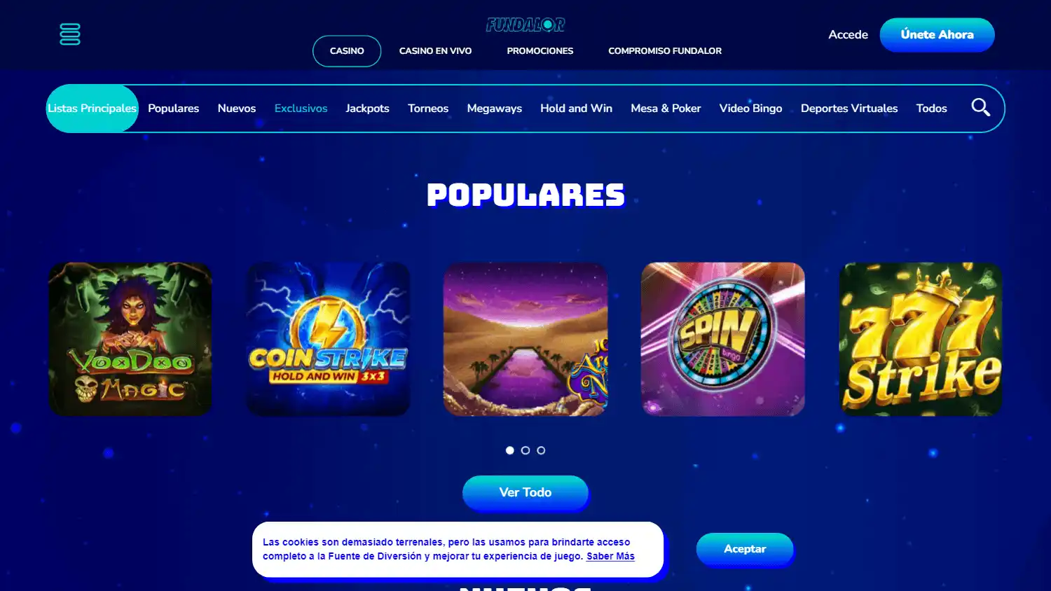 Fundalor Casino screenshot 2